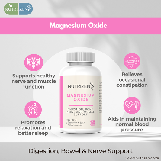 Magnesium Oxide 60 Capsules