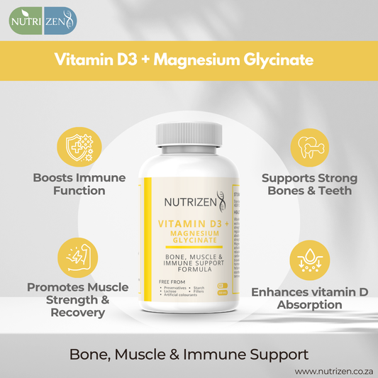 Vitamin D3 + Magnesium Glycinate