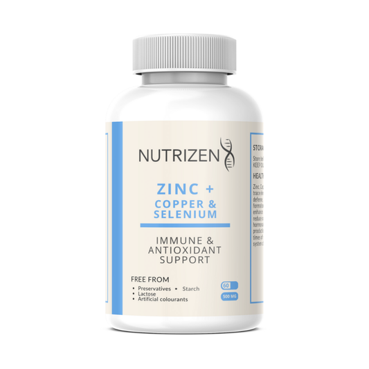 Zinc+ Copper & Selenium 60 Capsules